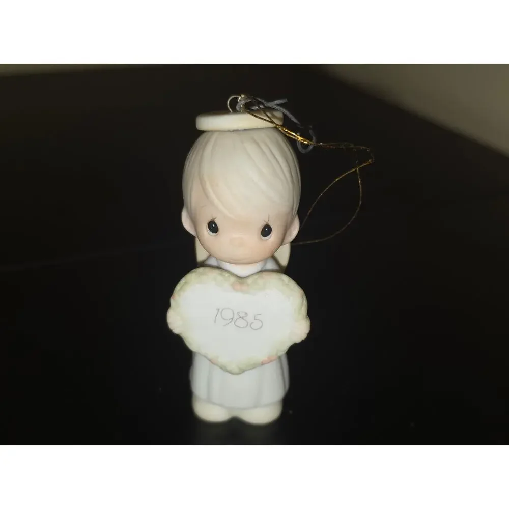 Precious Moments God Sent His Love Angel Ornament 1985 Special Issue 15768